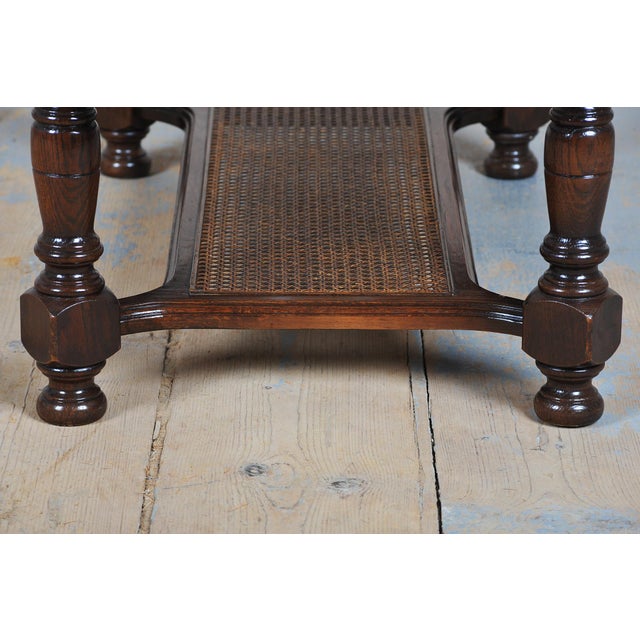 Wood Czech Biedermeier Coffee Table in Beech and Walnut, 1890s For Sale - Image 7 of 11
