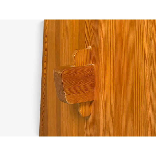 Göran Malmvall, Dining Table and Six Chairs, Pine, Sweden, 1970s For Sale - Image 10 of 13