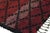 Traditional Vintage Moroccan Rug in Red With Black Diamond Patterns, From Rug & Kilim For Sale - Image 3 of 7