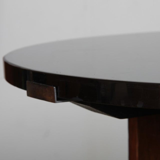 Modernist Side Table in the style of Jean Burkhalter, 1930 For Sale - Image 6 of 8