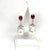Fine Quality Freshwater Pearl Diamond Tourmaline Earrings 14k Gold Certified $4,950 920746 This is a Unique Custom Made...