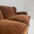 Italian Art Deco Two-Seater Sofa in Brown Velvet, 1930s For Sale - Image 6 of 18
