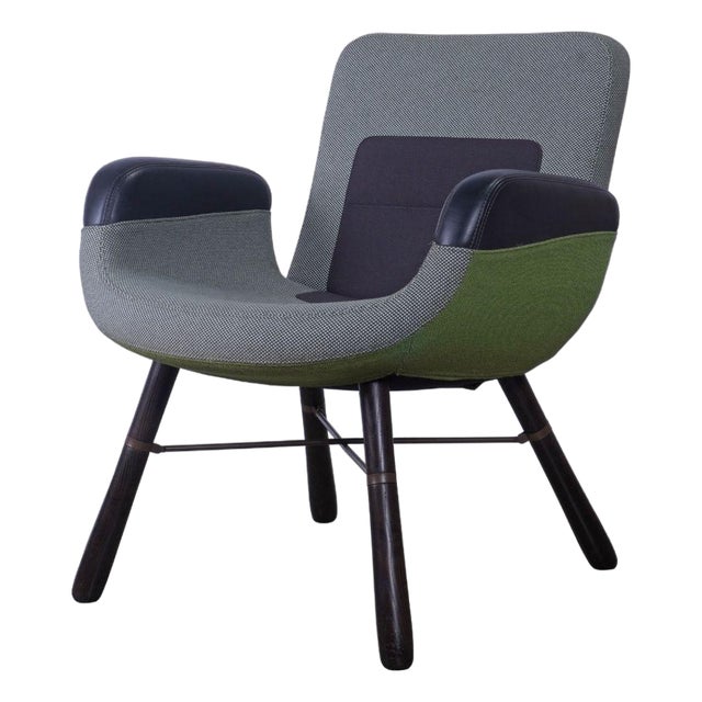Vitra East River Chair Green Mix 04 by Hella Jongerius For Sale