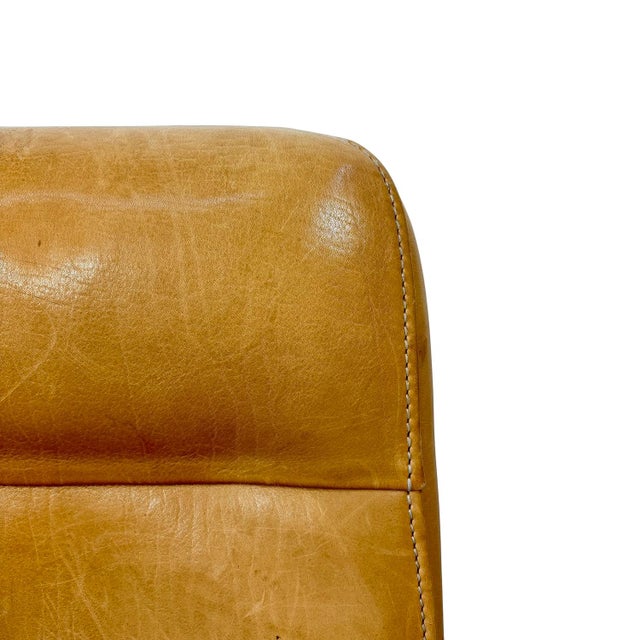 Brown Mid-Century Swiss DS-50 Leather Lounge Chairs by de Sede, 1970s, Set of 2 For Sale - Image 8 of 15