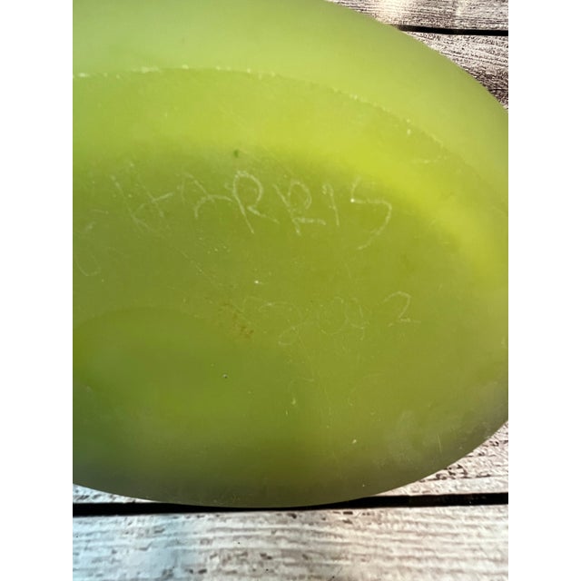 Jaime Harris Blown Glass Vase For Sale - Image 11 of 11