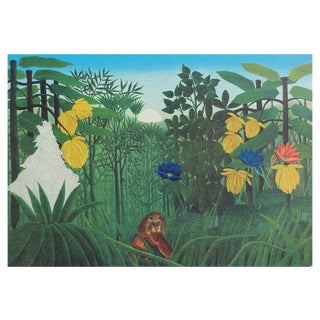 After Le Douanier Rousseau, The Meal of the Lion, Lithograph For Sale