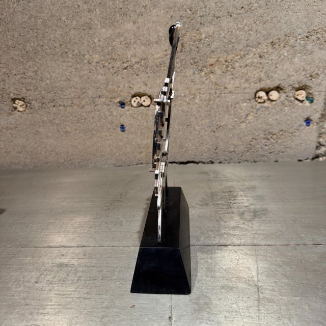 Mid-Century Modern Sculpture Deisgned by Los Castillo Emplumado Azteca Mayan Revival For Sale - Image 3 of 15