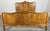 Vintage French Louis XVI Double Bed Frame in Oak For Sale - Image 3 of 11