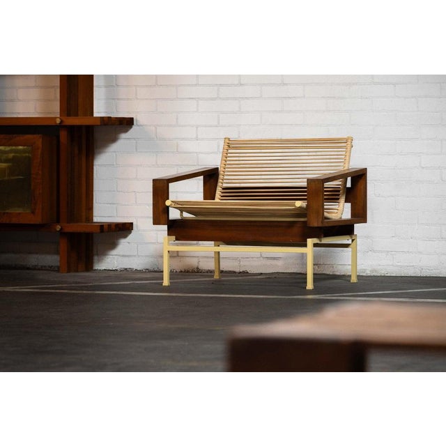 Model 183 ‘Miami’ Lounge Chair designed by Rudolf Wolf and manufactured by Rohé Noordwolde, The Netherlands 1960. This...