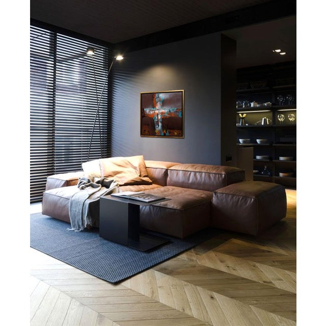 “The Breath of the Unseen Architect” Medium: Mixed media on canvas Dimensions: 60 x 60 cm Series: God is always here...