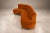 Brazilian Modern Sculptural Curved Sofa in Burnt Sienna Mohair Velvet, Brazil, 1950s For Sale - Image 17 of 18