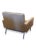 Late 20th Century Pair of Mid-Century Modern Florence Knoll Relaxed Armchairs For Sale - Image 5 of 9