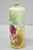 Ceramic Antique Nippon Hand Painted Pink Rose & Lake Scene Small Porcelain Cylinder Vase For Sale - Image 7 of 14