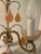 Art Deco French Wall Lamp with Drop-Shaped Murano Glass For Sale - Image 9 of 17