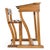 This wooden “Jouets Clerc” desk is a fine example of yesteryear’s school furniture, designed to support children in their...