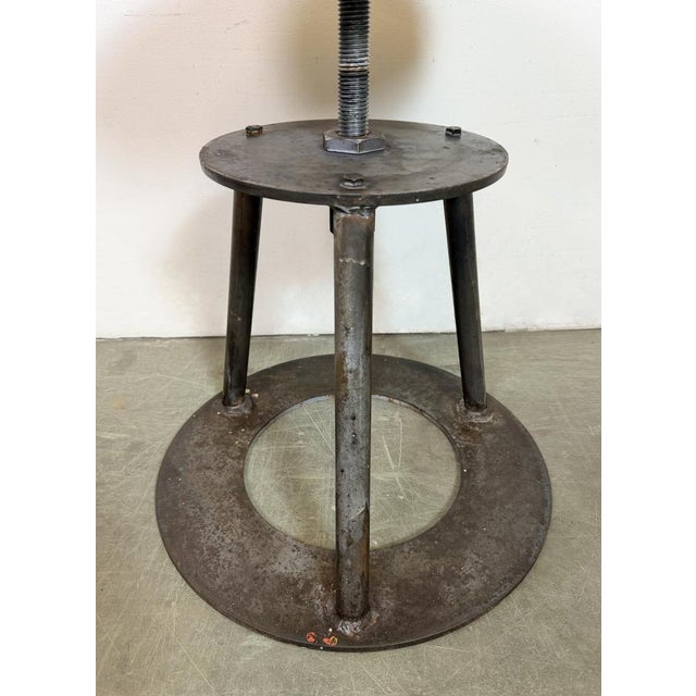 Industrial Workshop Swivel Stool, 1960s For Sale - Image 11 of 16