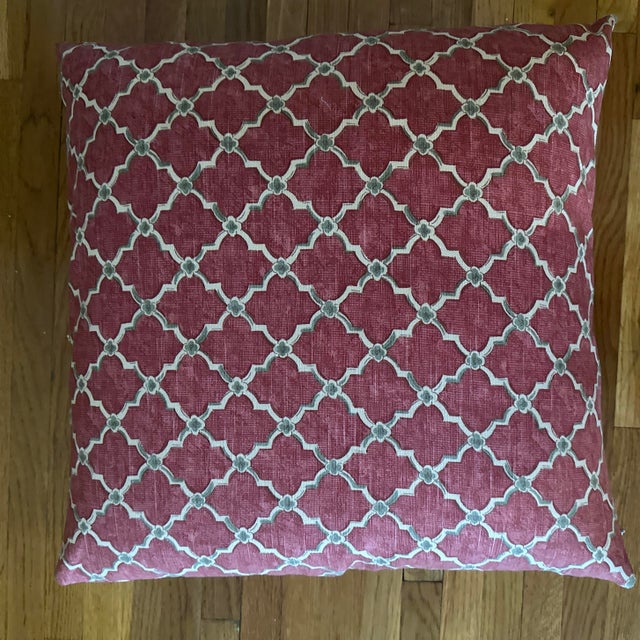 Handcrafted Decorative Pillow Case For Sale In New York - Image 6 of 6