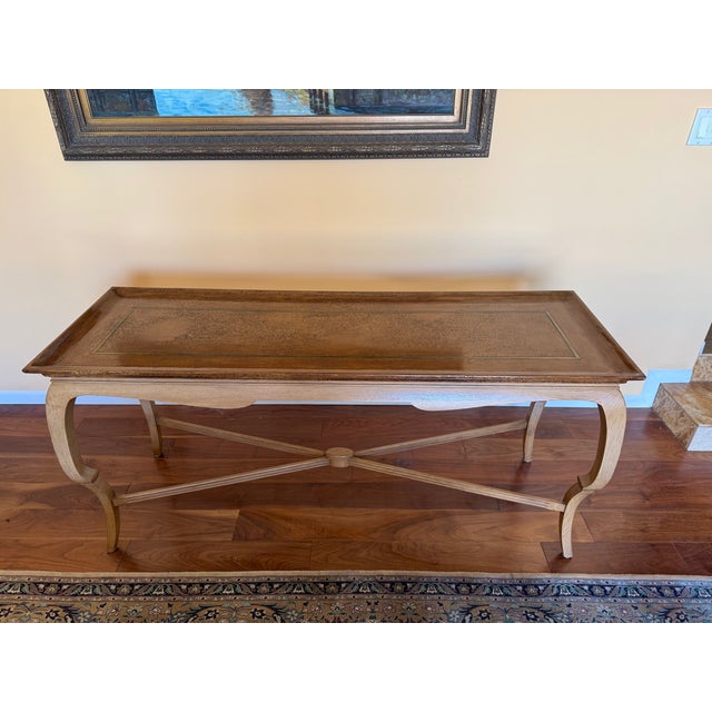 Modern Set of Three Matching Marge Carson Tray Tables For Sale - Image 3 of 15