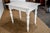 Vintage Shabby Chic White Painted Accent Table For Sale - Image 4 of 5