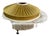 The Peggy Gold Silk Fringed Lampshade - Large For Sale
