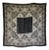Ysl Foulard En Laine Blanc Et Noir For Sale