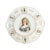 An antique German porcelain portrait plate with border medallions of Napoleon, Joesphine, Hortense, Mme Recamier, and...