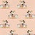 Sanderson Minnie On the Move Wallpaper in Candy Floss For Sale