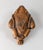 Wood 20th Century Japanese Carved Boxwood Netsuke of a Three Legged Toad or Frog For Sale - Image 7 of 10