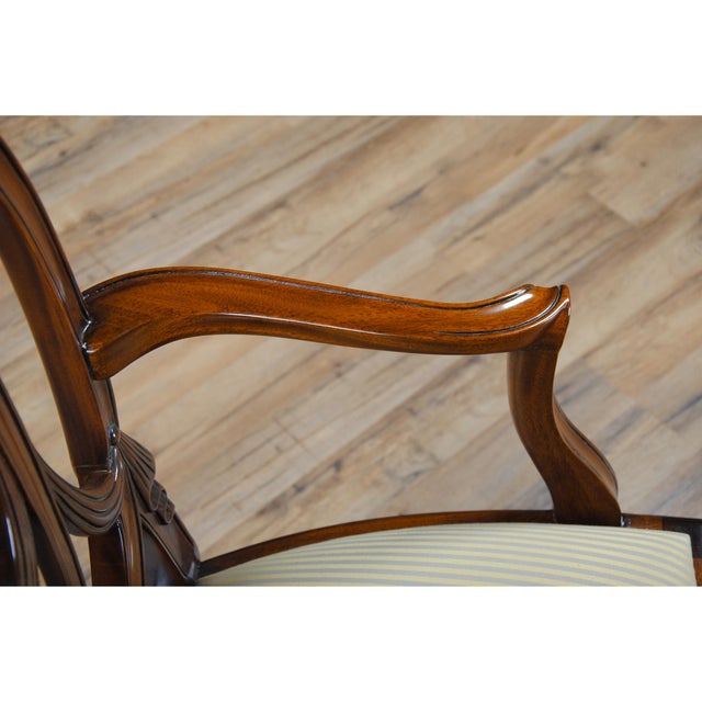 Sweet Heart Dining Chairs- Set of 10 For Sale - Image 6 of 13