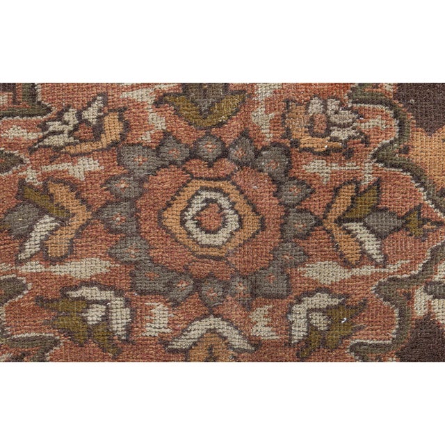 Antique Persian Sultanabad Rug For Sale - Image 10 of 11