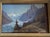 Early 20th Century Early 20th Century Alpine Landscapes, Mer De Glace, Chamonix, Pair of Gilt-Framed Paintings For Sale - Image 5 of 9