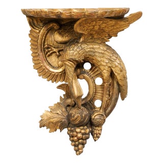 Italian Eagle Wall Shelf/Bracket, 19th C. For Sale