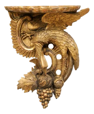 Italian Eagle Wall Shelf/Bracket, 19th C.