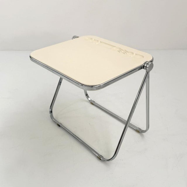 Beige Platone Folding Desk by Giancarlo Piretti for Anonima Castelli, 1970s For Sale - Image 11 of 12