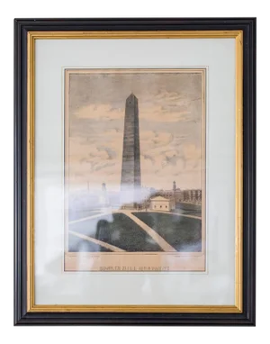 1990s Bunker Hill Monument Print