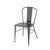 Bistro Garden Chairs in Colors Wrought Iron with Wood Seat For Sale - Image 12 of 18