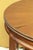 Robert W. Irwin Co. Robert Irwin 1950s Round Walnut Table Mid Century Modern, Card or Office Table For Sale - Image 4 of 11