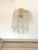 2020s Contemporary "Tronchi" Gold Flush Mount in Venini Style For Sale - Image 5 of 10