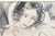 Figurative Modernist Figurative Female Nude Pencil and Charcoal Drawing on Paper Signed For Sale - Image 3 of 7