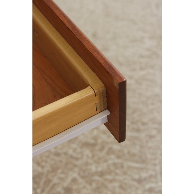 Amish Made Cherry Queen Anne Console Table W. Drawer For Sale In Philadelphia - Image 6 of 14