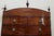 Early 19th Century English Regency Mahogany Bow-Front Chest-on-Chest With Ebony Inlay & Lion-Head Pulls, C. 1810–1820 For Sale - Image 5 of 10
