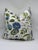 Bring timeless botanical beauty into your home with this handcrafted throw pillow cover featuring Schumacher's Roca...