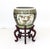 Chinese Famille Noir Porcelain Fish Bowls, Pair For Sale - Image 4 of 16