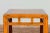 Burnt Orange Late Qing Dynasty Period Side Table with Pillar Strut Motifs and Scroll Feet For Sale - Image 8 of 12