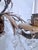 Traditional 1950s Decorative Black and Bronze Chandelier For Sale - Image 3 of 9
