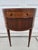 French Baker Furniture Mahogany Demilune Side Table Nightstand For Sale - Image 3 of 17