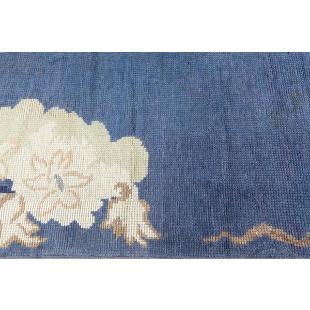 Doris Leslie Blau Vintage French Modernist Rug For Sale - Image 4 of 9