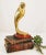 Mid-Century Modern Mid Century Modern Brass Parrot Bird Sculpture For Sale - Image 3 of 9