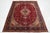 Persian Medallion Designed Vintage Persian Tabriz Wool Rug in Red For Sale - Image 3 of 8