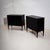 Pair of Modern Ebonized Commodes, 21st Century For Sale - Image 4 of 9
